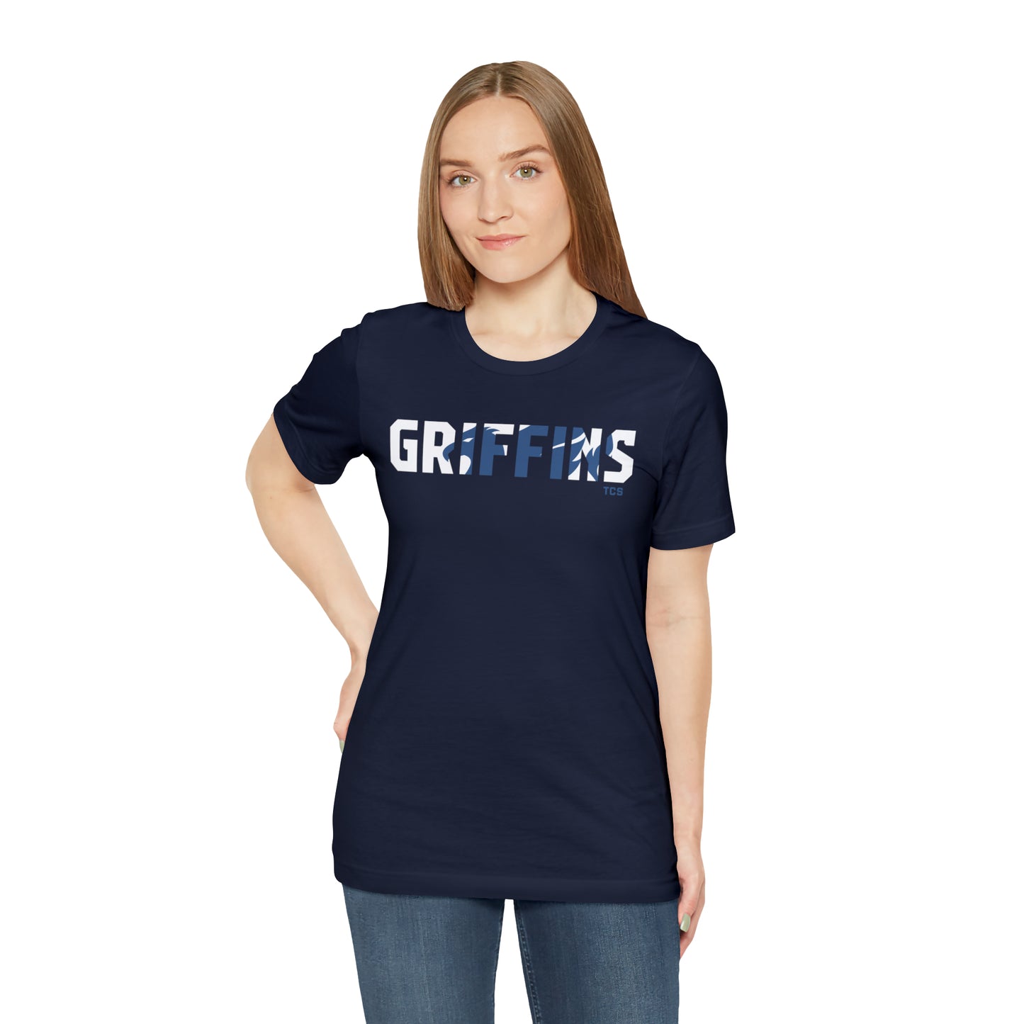 Griffins Graphic Tee Grey—Adult