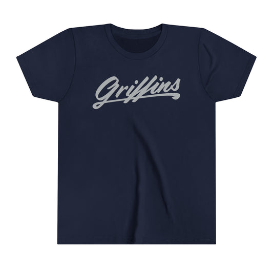 Griffins Script Tee—Youth
