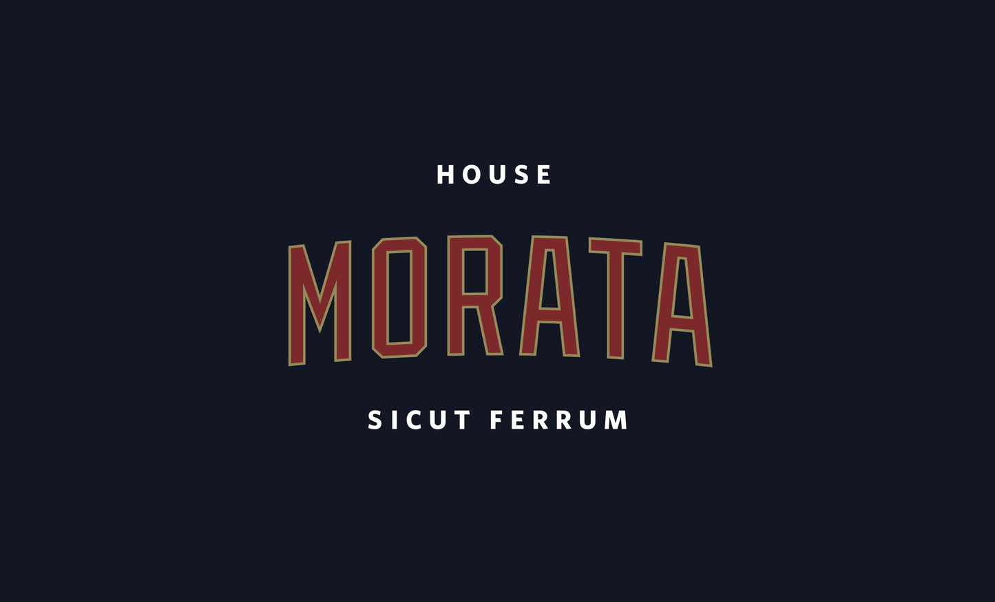 House Morata Navy Crewneck—Adult