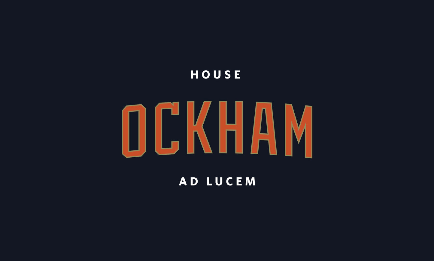 House Ockham Navy Tee—Adult