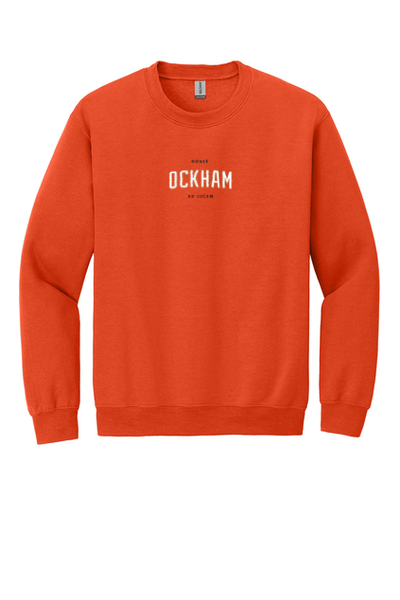 House Ockham Orange Crewneck—Adult