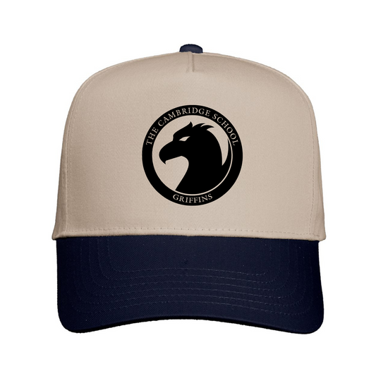 Two Tone Cap - Embroidered Front & Back